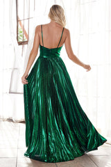 Cinderella Divine CD161 Long Bridesmaid Spaghetti Strap Prom Formal Dress