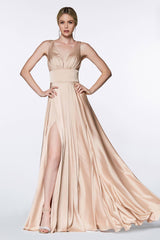 Cinderella Divine CD7469 Long Prom Dress Evening Gown