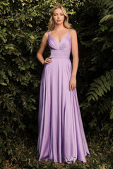 Cinderella Divine CD7472 Long Slit Prom Gown Evening Dress