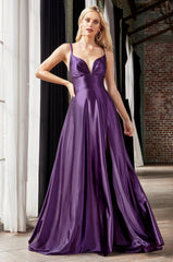 Cinderella Divine CD903 Bridesmaids Long Formal Evening Prom Dress