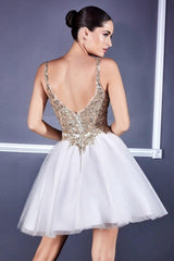 Cinderella Divine CD9239 Short Prom Dress Cocktail