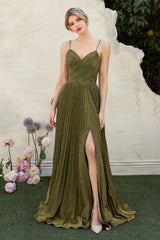 Cinderella Divine CJ534 Sexy Long Prom Dress with High Slit