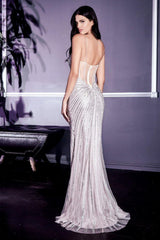 Cinderella Divine CR859 Sexy Formal Prom Long Dress