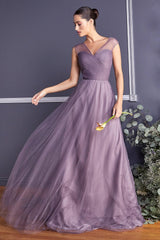 Cinderella Divine ET320 Long Plus Size Formal Dress Bridesmaid Gown