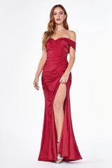 Cinderella Divine KV1050 Long Formal Evening Prom Dress