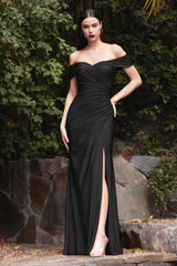 Cinderella Divine KV1050 Long Formal Evening Prom Dress