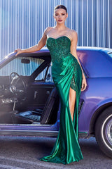 Cinderella Divine S406 Long Sexy Formal Gown