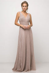 Cinderella Divine UT261 Long Sleeveless Prom Dress Evening Gown