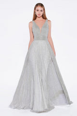 Cinderella Divine UT261 Long Sleeveless Prom Dress Evening Gown