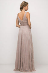 Cinderella Divine UT261 Long Sleeveless Prom Dress Evening Gown