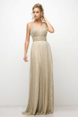 Cinderella Divine UT261 Long Sleeveless Prom Dress Evening Gown