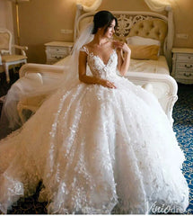 Cinderella Princess Wedding Dresses Vintage Bridal Gowns VW1124