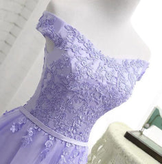 Charming Lavender Sweetheart Knee Length Homecomin Dress, Short Prom Dress
