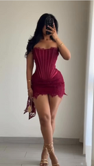 Sheath Lace Birthday Dress Mini Tight Homecoming Dresses Short
