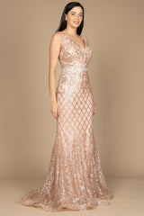 Formal Mermaid Prom Evening Dress
