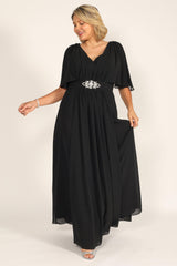 Long Formal Black Evening Dress