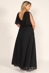 Long Formal Black Evening Dress