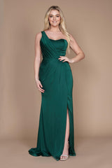 One Shoulder Formal Evening Dress