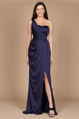 One Shoulder Formal Evening Dress