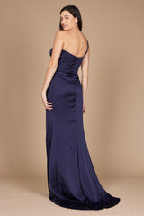 One Shoulder Formal Evening Dress