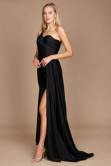 One Shoulder Long Evening Gown Prom Dress