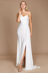 One Shoulder Long Evening Gown Prom Dress