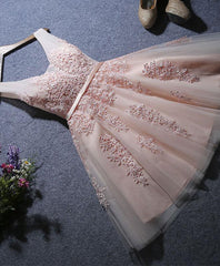 Gray tulle lace short prom dress, gray tulle homecoming dress