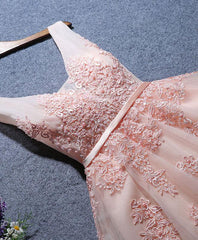 Gray tulle lace short prom dress, gray tulle homecoming dress