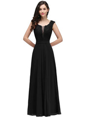 Elegant Cap Sleeves Sweetheart ALine Evening Dresses with Sash Floral Lace Appliques Formal Dresses