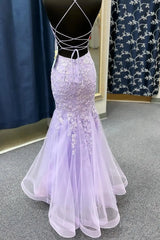 Elegant Lace Mermaid Prom Dresses 2025 with Spaghetti Strap & V-Neck – FD5073
