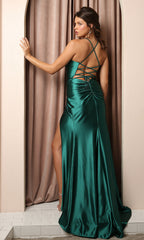 Satin Long Classic Fancy Dress