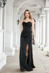 Lilac Long Prom Dresses feestavondjurken