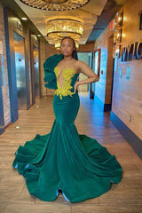 Fantastische lange mouwloze meimaid prom -jurk met kralen