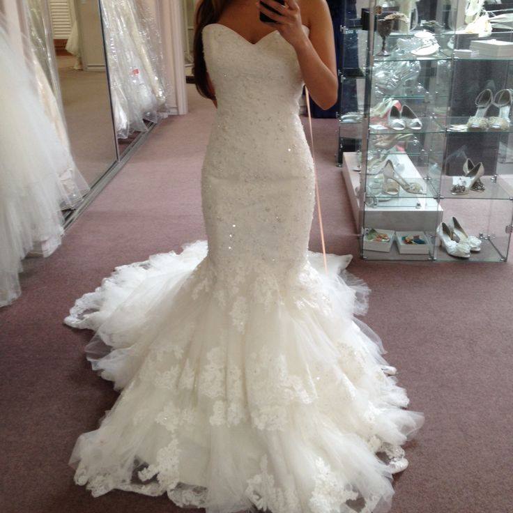 Lace Tulle Sequins Sweetheart Bridal Gowns