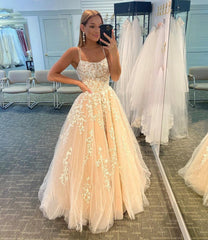 Lilac Leaf Lace Prom Dresses 2024, Evening Dress,Graduation School Party Gown
