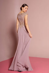 Formal Plus Size Long Dress Mother of the Bride