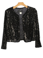 Formal Sequins Bolero Evening Jacket