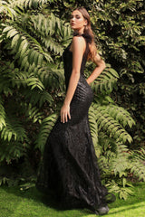 Cinderella Divine CB087 Formal Sleeveless Long Prom Gown