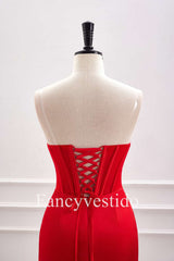 Cute Red Pleated Tight Short Homecoming Dress