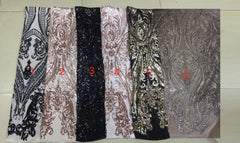 Gorgeous Halter V-Neck Sequins Mermaid Prom Dress with Fur