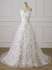 Gorgeous Lace Appliques White Long Prom Dress White Formal Evening Dress