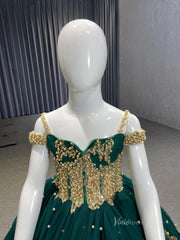 Green Little Girls Pageant Dresses Ball Gown Princess Dress 222194K for kids