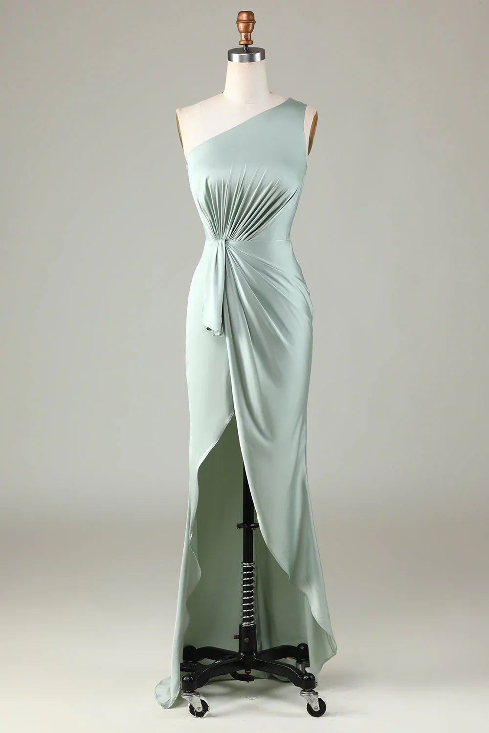One Shoulder Bridesmaid Dress