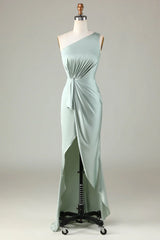 One Shoulder Bridesmaid Dress