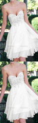 Sparkle Homecoming Dresses,Beautiful Homecoming Gowns,Short Prom Gown