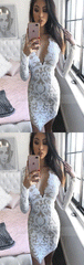 modest white lace short prom dresses, simple party dresses with sleeves