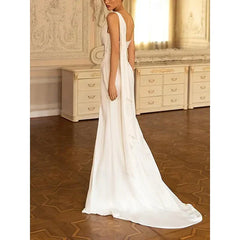Fishtail pattern/Loudspeaker strapless wedding dress sweeping/Brushing train with pleats Sexy