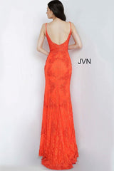 Jovani 02013 Form Fitting Lace Prom Long Dress