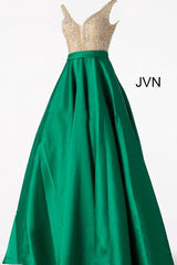 Jovani 60696 Long Beaded A Line Prom Ball Gown