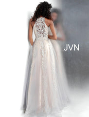 Jovani 64157 Long Formal A Line Prom Dress